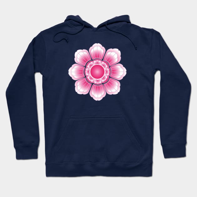 Khmer Lotus Hoodie by PeregrinusCreative